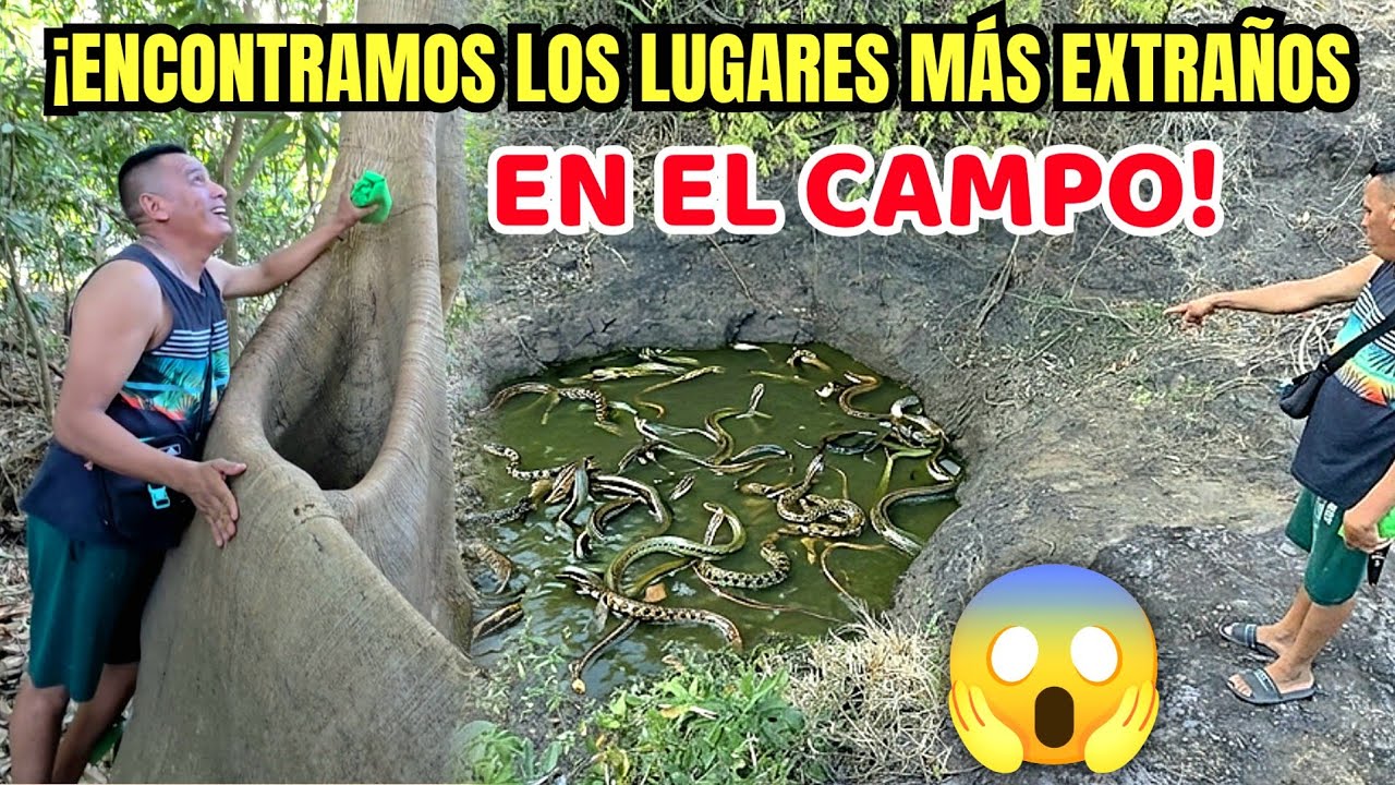 PEY nos mostró los lugares más extraños del campo/ Todos quedamos sorprendidos de lo que vimos