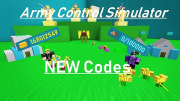 [NEW] Army control simulator code!!