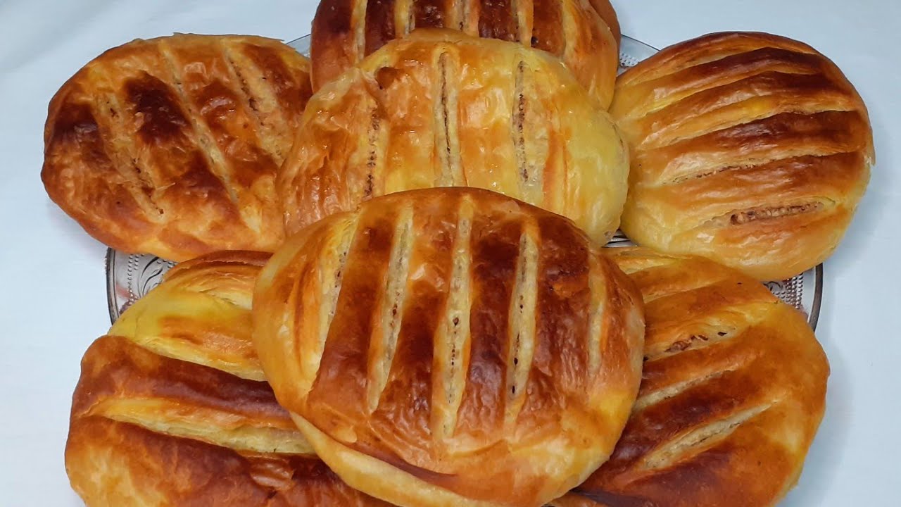 ها الجديد 👌مسمن بريستيج مقرمش ذهبي بحشوة رائعة جدا 👌 لي شافو يسول من شريتو🤭طريقة جديدة وحصرية