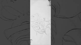 How to Draw a Cute Tumblr Girl in Profile? [NO TUTORIAL] #shorts