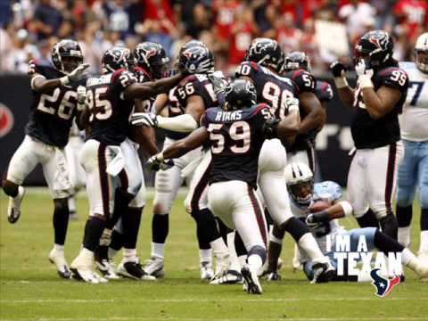 Another Houston Texans tribute, this time set to Scarface's 'Guess Who's Back' song. I did this one back in March, so some of the people on here may not be on the team anymore (Reeves, Bennett, etc.). Guess Who's Back...it's the Texans, and we ain't playing around!!!! Copyright Rap-A-Lot & Rocafella Records Pics courtesy of the NFL