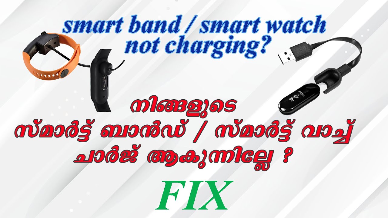 How to fix mi band charging problem | Any smart band smart watch battery charging fix [SOLVED]