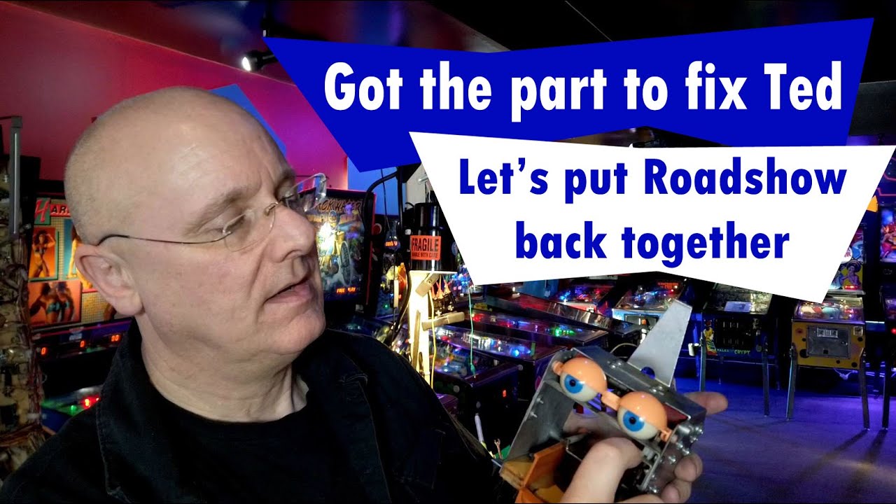 Fixing the Eyelids on Ted - Red and Ted's Roadshow Pinball - Part 2