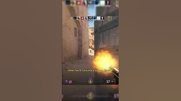 When Tec 9 Turns into a Sniper... Kinda 🎯  #cs2 #csgo #cs2clips