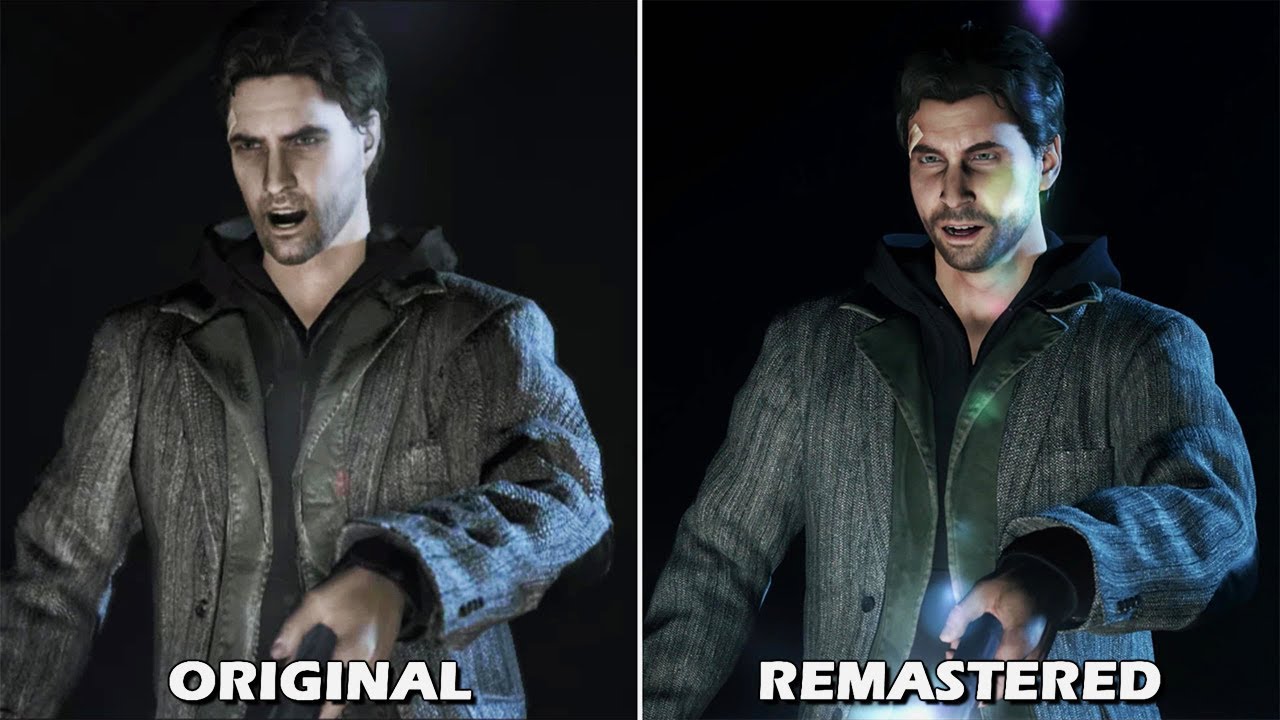 Alan Wake Remastered vs Original Early Graphics Comparison 