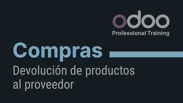 Compras Odoo - Devolución de productos al proveedor