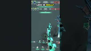 Was This Luck or Skill? #valorant #valorantshorts