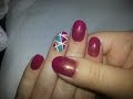 Christmas Mosaic Nail Art - Gel Nail Polish