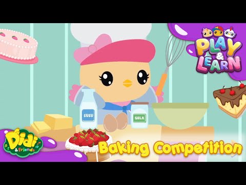 Baking Competition | Didi & Friends Storybook | Didi & Friends English
