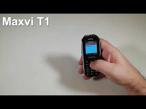 Maxvi T1 Incoming Call And Ringtones. Входящий звонок и Встроенные Мелодии Звонка и Сообщений.
