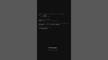 Python’s Filter Function in 1 minute #coding #pythonprogramming #filterfunction