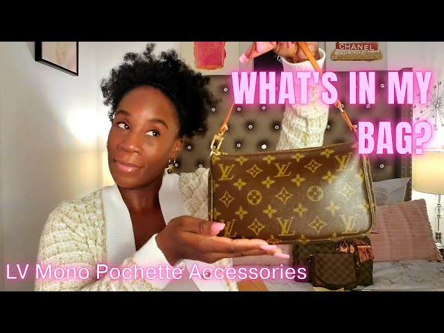 Kharyzma: What's In My Bag? Louis Vuitton Pochette Accessories #wimb 