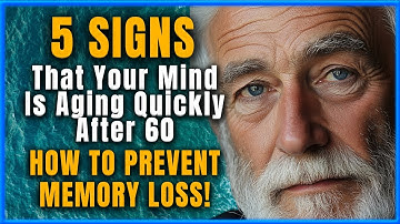 5 Signs Your Mind Is Aging Rapidly After 60