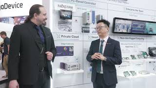 Ken Briodagh interviews Ray Chang with NEXCOM @ embedded world 2025