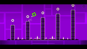 Geometry Dash Lite Walkthrough Gameplay 75% on Level 1 iOS