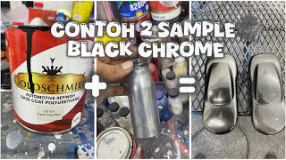 TUTORIAL / HOW TO MAKE BLACK CHROME EASY‼️
