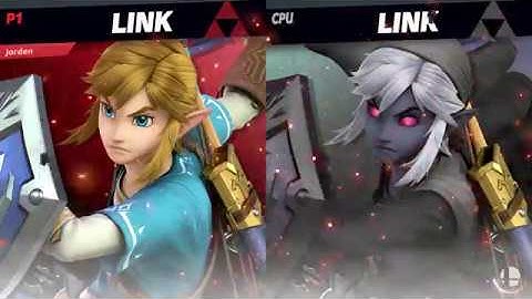 Super Smash Bros. Ultimate Me vs. Level 9 CPU (Link)