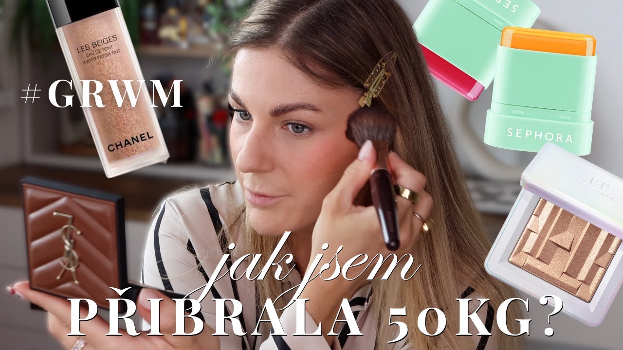 PROČ a JAK jsem přibrala 55 kilo?! #GRWM s virálnímí novinkami & povídání o životě ❤️‍🩹