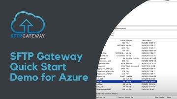 SFTP Gateway Quick Start Demo for Azure