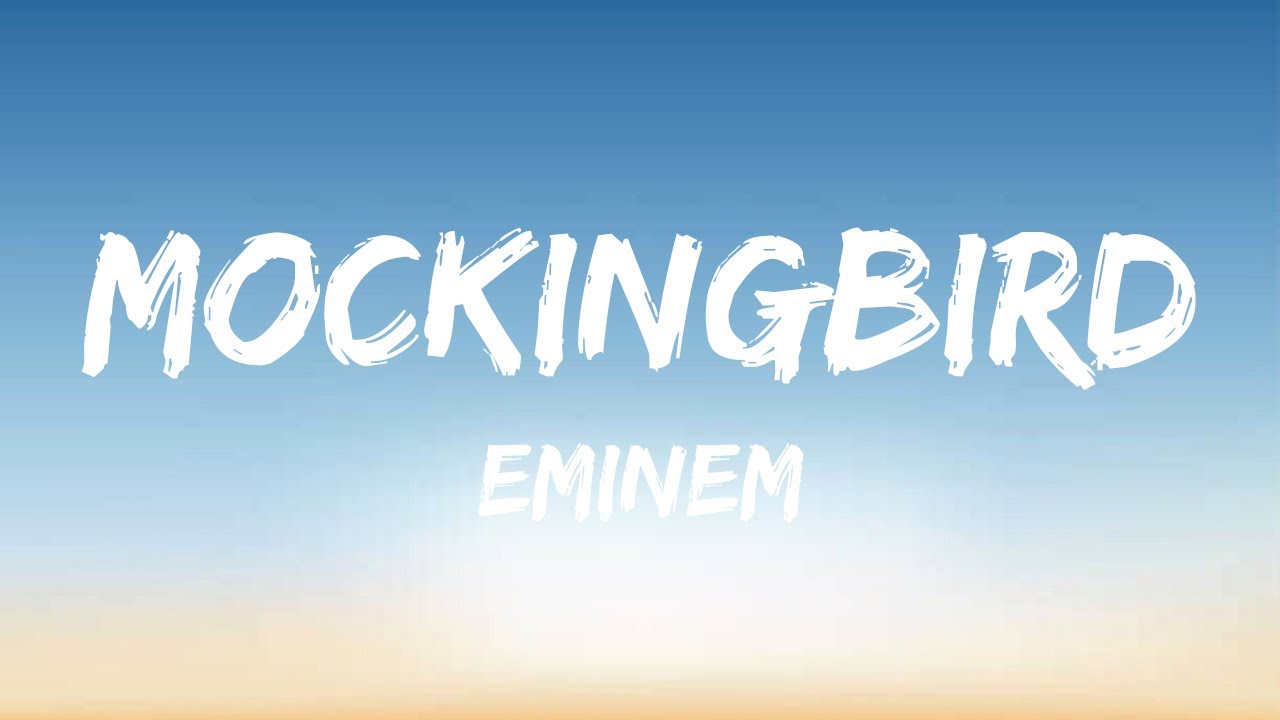 CapCut_Mockingbird Eminem Lyrics