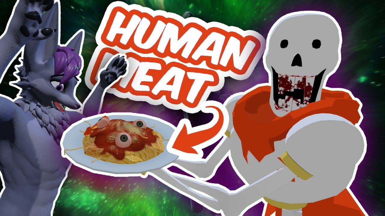 Скармливание людей фурри VRChat