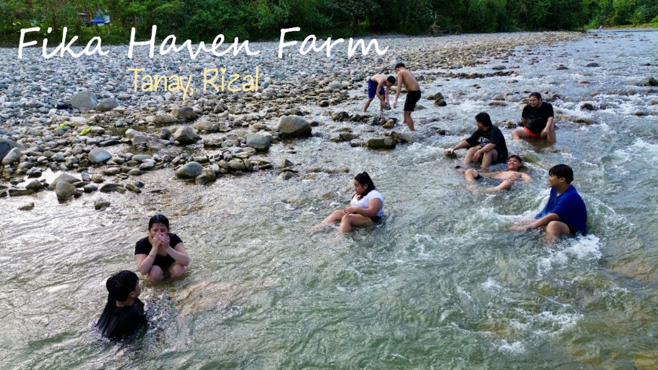 Fika Haven Farm | 4K | Riverside Camping | Family Camping | Tanay Campsites