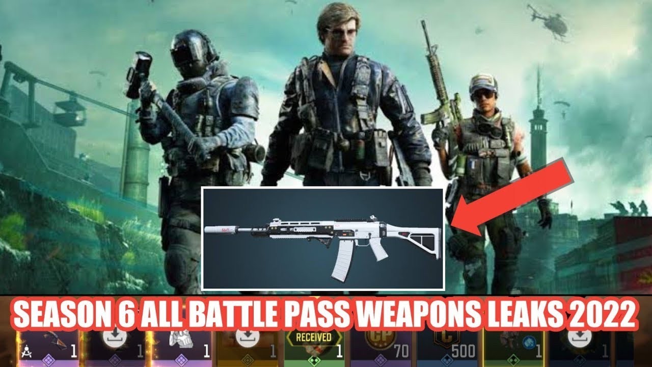 Codm Season 6 2022 Battle Pass leaks | Battle Pass leaks Codm season 6 2022