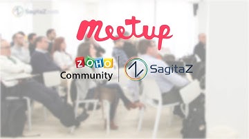 Zoho Community meetups with SagitaZ