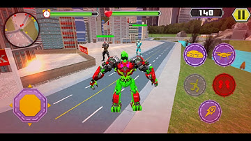 Drone Robot Transforming Games: Robot Car Games