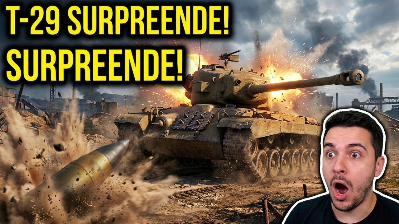 OLHA oque ACONTECEU COM  T-29 #wot
