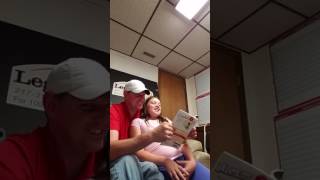 Gracie daddy reading time Amillia Badilla