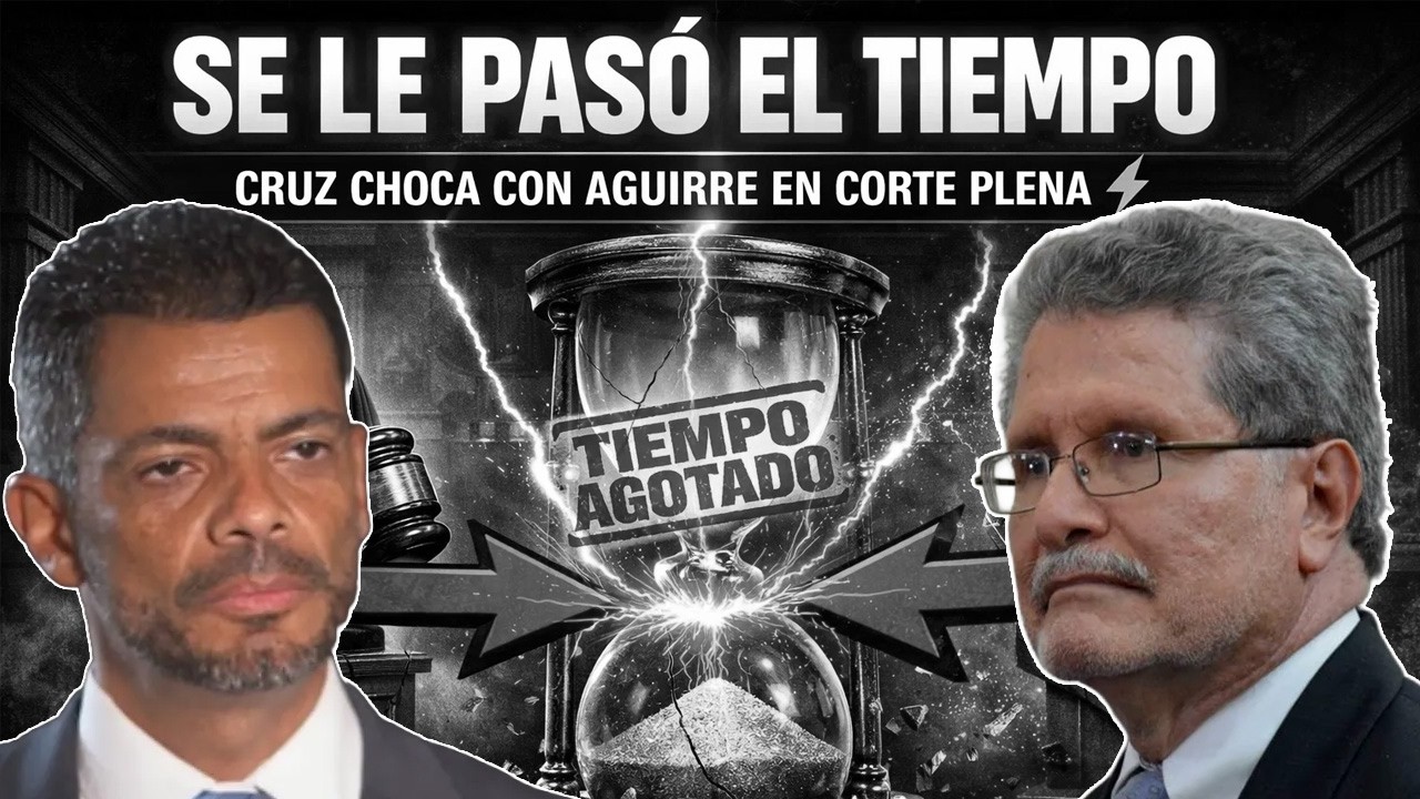 “SE LE PASÓ EL TIEMPO” — FERNANDO CRUZ CHOCA CON ORLANDO AGUIRRE EN CORTE PLENA