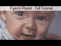 Human Eyes in Pastel: Real Time Tutorial