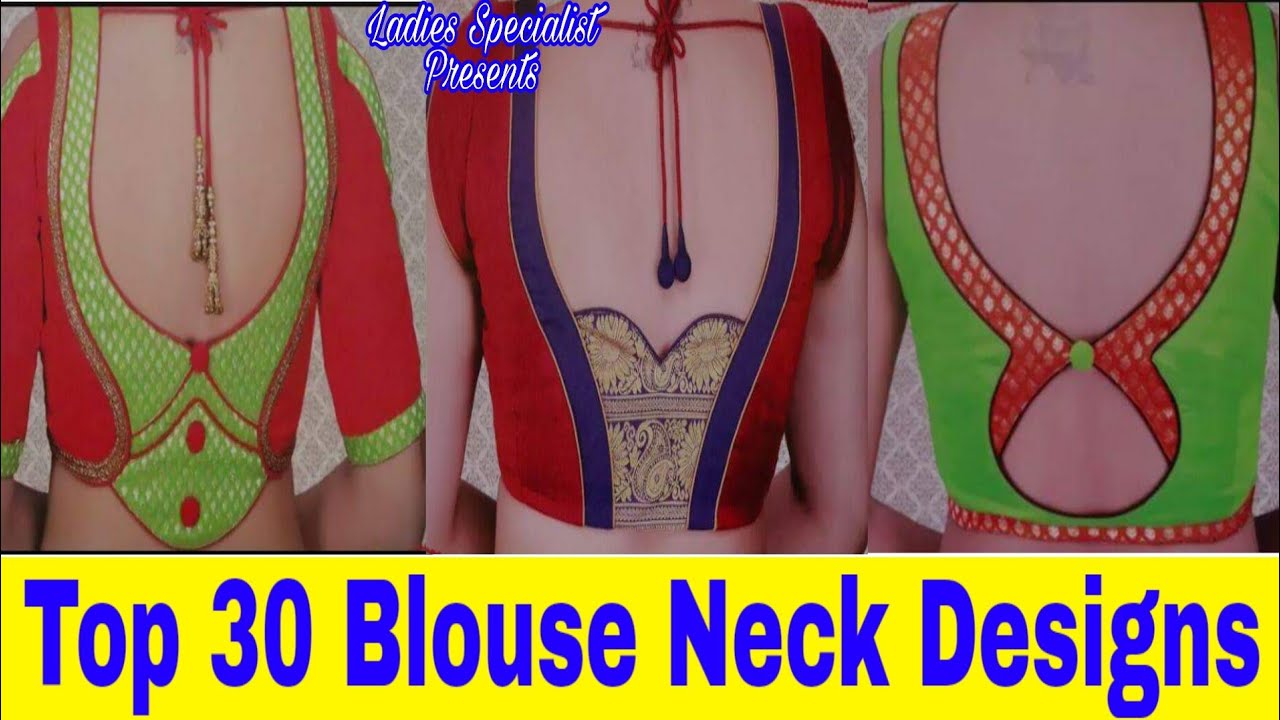 30 Beautiful Blouse Neck Designs 2019 Bridal Paithani Blouse