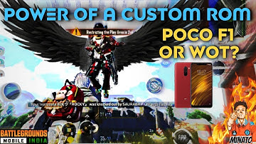CUSTOM ROM FOR POCO F1 | GAMING ROM LIKE A BEAST | AIM ASSIST 💯 #bgmigameplay  #axomiya #pocof1