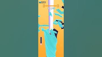 3D gameplay stackball satisfied with relaxing #shorts #viral #tiktok #stackball #trending