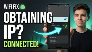 How to Fix Android Wi-Fi Stuck on Obtaining IP Address | Full Tutorial