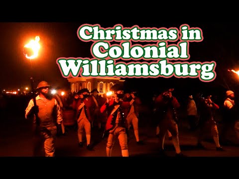 Video: Giáng sinh 2020 ở Colonial Williamsburg