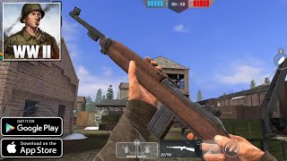 World War 2: Combat FPS - Gameplay Walkthrough Part #10 (Android & iOS) Online Gun Shooting Games! screenshot 5