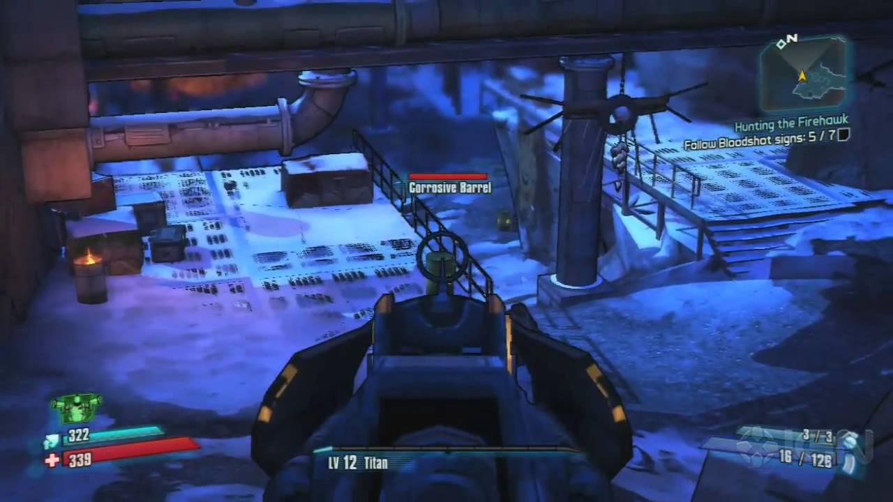 Borderlands 2 Walkthrough - Hunting the Firehawk - Main Mission (Part 7)