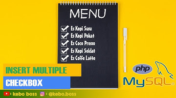 INSERT MULTIPLE INPUT CHECKBOX