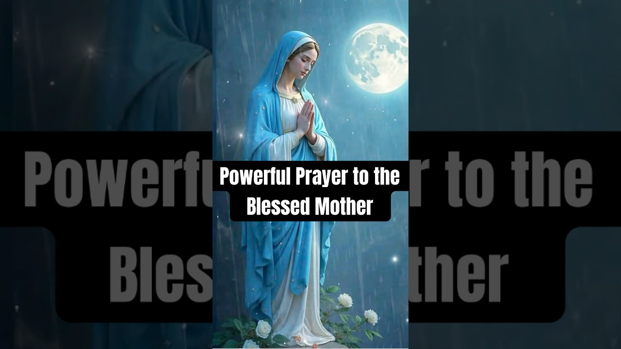 Mary Walk With Me Today | Powerful Prayer to the Blessed Mother