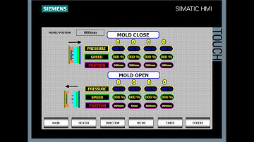 INJECTION MOLDING MACHINE PLC PROGRAMING PART-5 #injectionmolding #plc #hmi #ماكينةحقن#قوالب#حقن