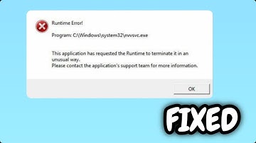 (FIXED) nvvsvc.exe Runtime error in Windows