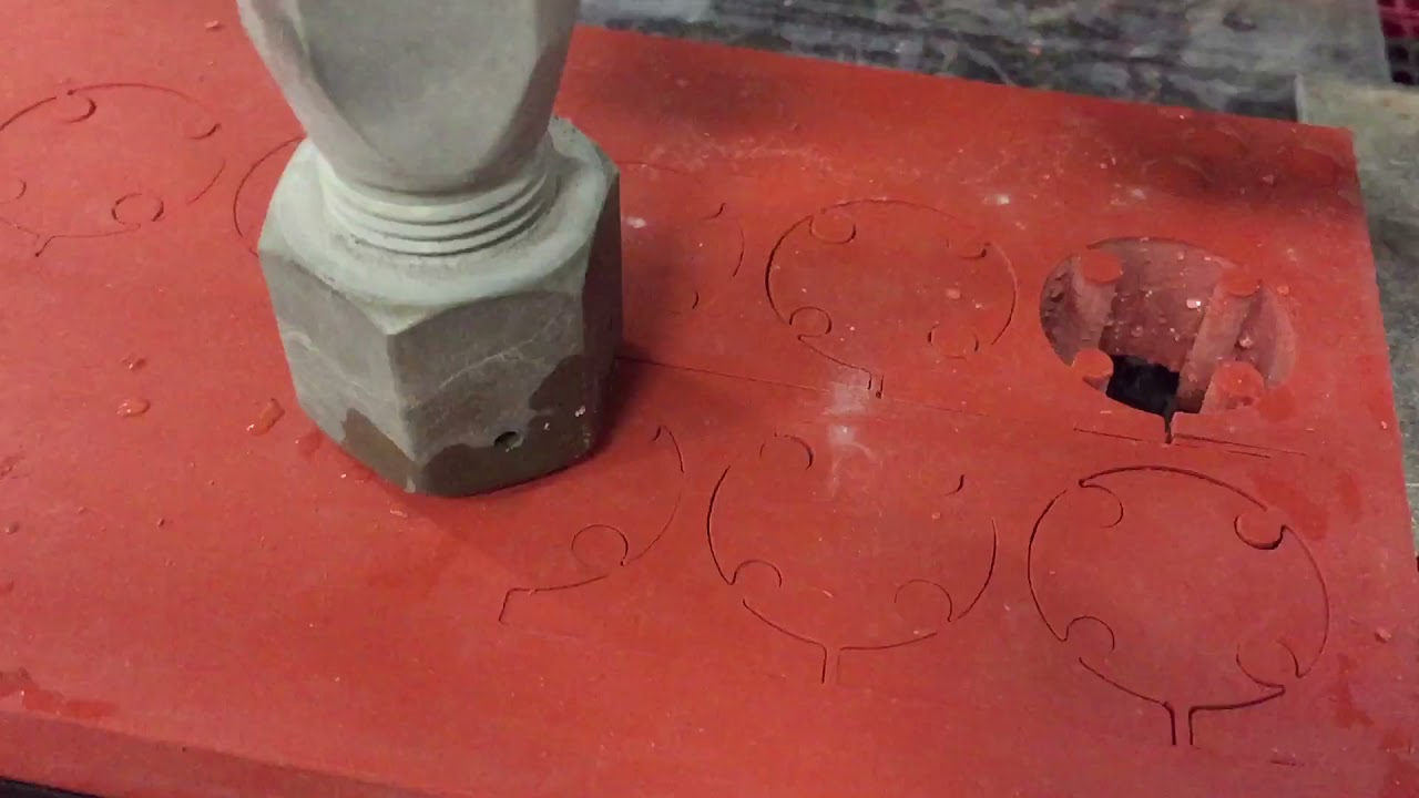 Making Rubber Parts with Waterjet Cutting YouTube