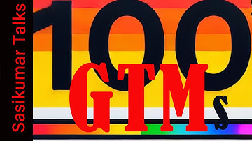 100 GTM...s - Sasikumar Talks 100 things to know about Google Tag Manager #SasikumarTalks