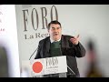 Foro la regin  miguel anxo bastos conversaciones sobre la actualidad poltica mundial