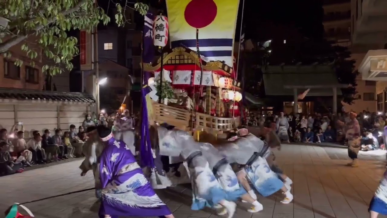 【長崎くんち2024】八幡町「山伏道中・剣舞・弓矢八幡祝い船」有終の美を飾る👏👏  