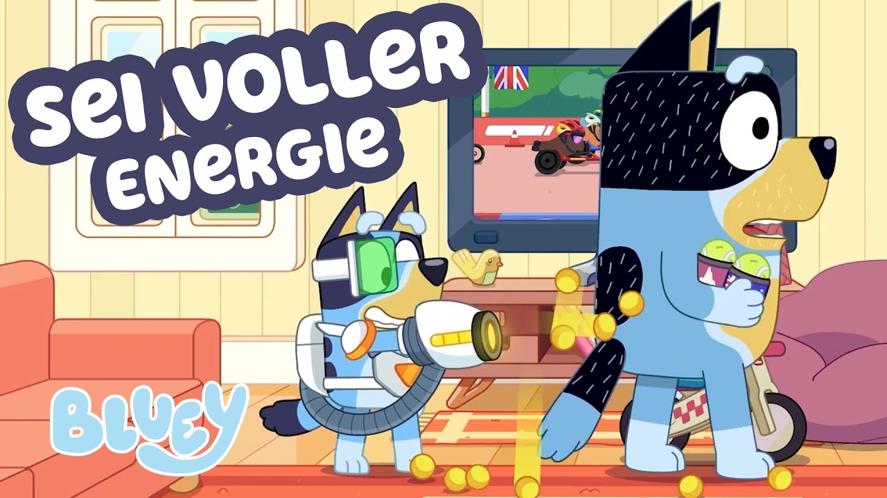 Hochenergetische Momente mit den Heelers 🤪 | Urkomische Szenen | Bluey - Deutsch Offizieller Kanal