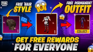 Get Free Permanent Hair & Outfit | Free Permanent Blue Lock Outfit | PUBGM  screenshot 1